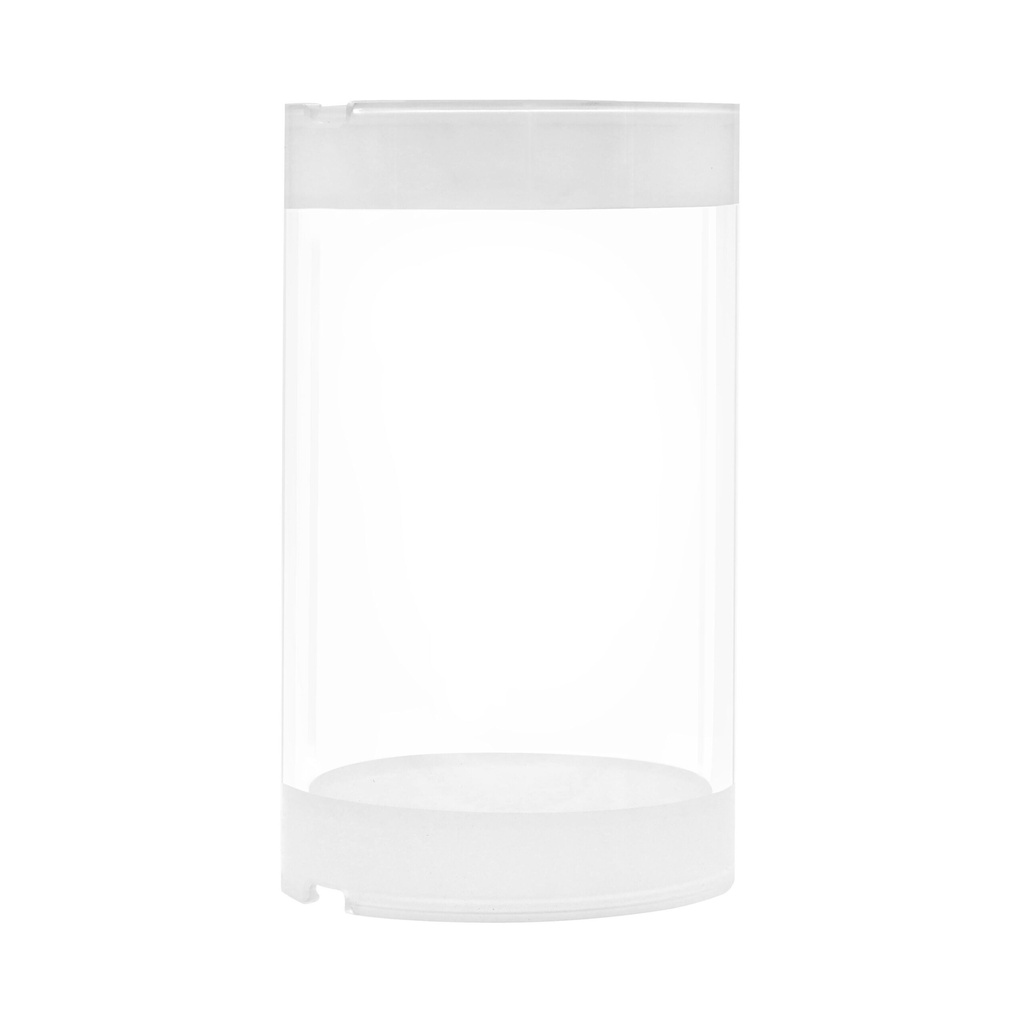 4" Acrylic Locking Tube - 200mm