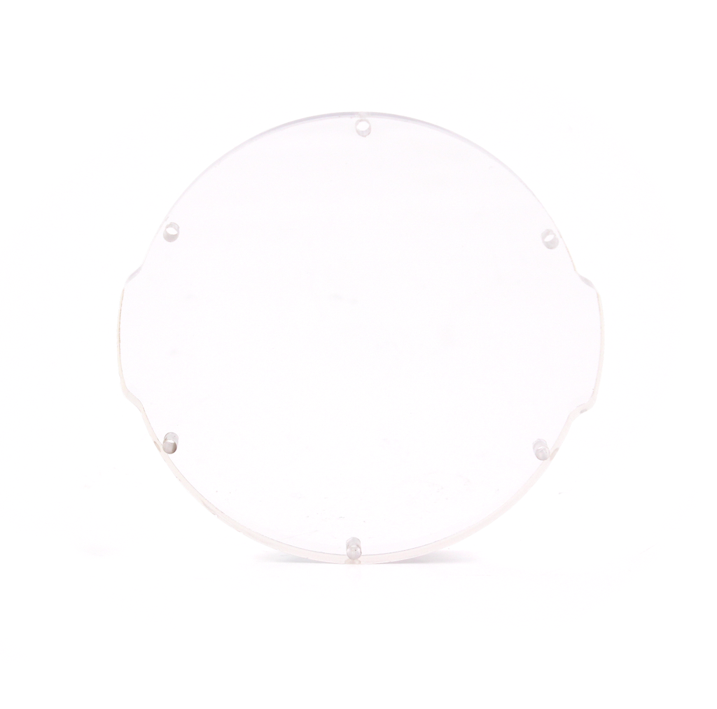 [101301] 4" Clear Acrylic End Cap