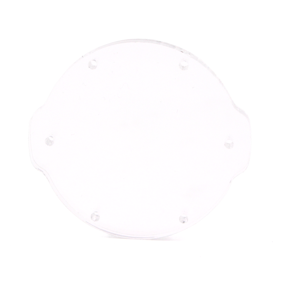 [101239] 2" End Cap - Acrylic - Blank - 600m