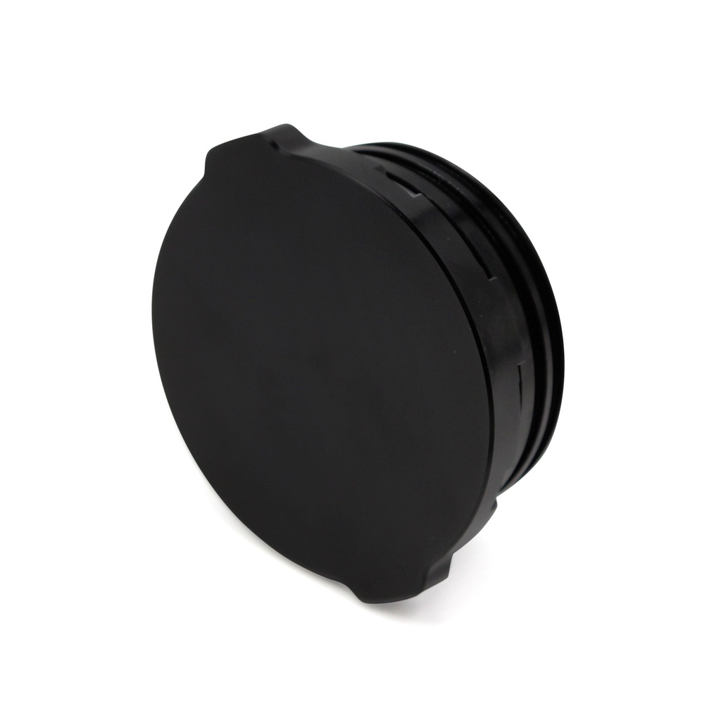 2" Flange Cap - Aluminum - Blank/No holes