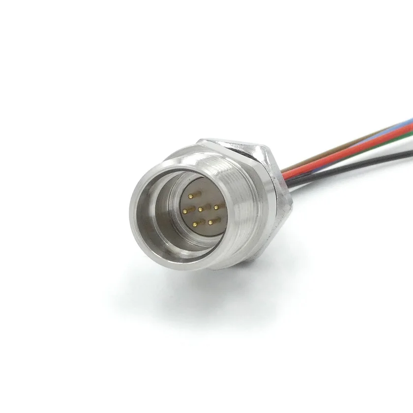 Cobalt Series Bulkhead Connector - 6-pin