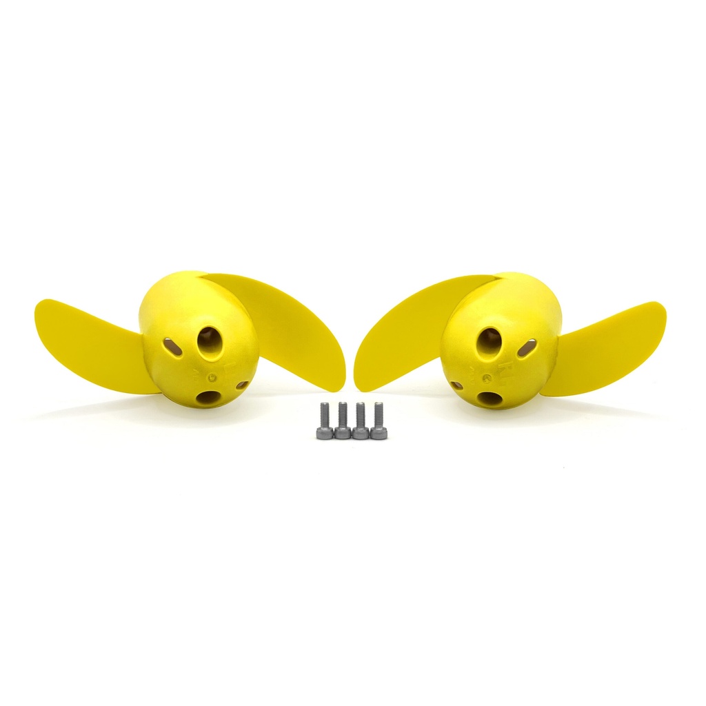 Weedless Propeller Set (Yellow)