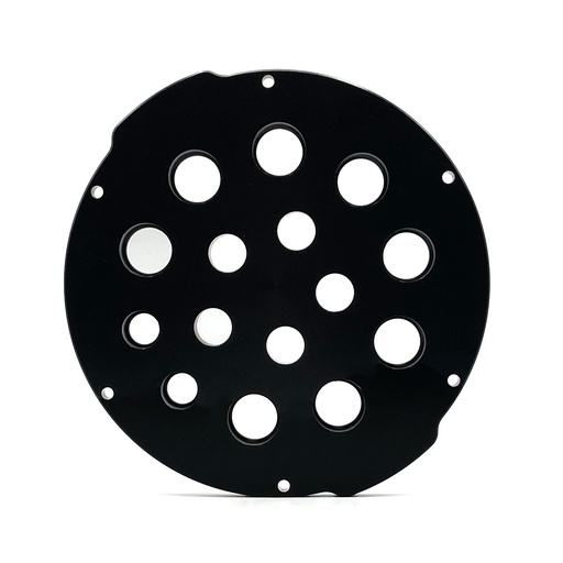 [101285] 4" Aluminium End Cap 8X M14 - 7X M10