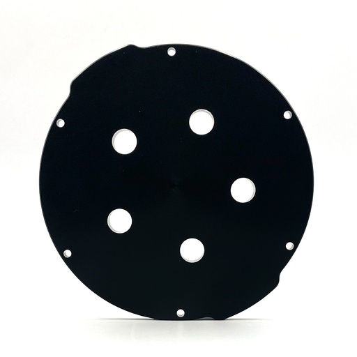 [101283] 4" Aluminium End Cap with 5X M10 Hole