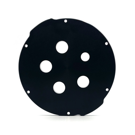 [101281] 4" Aluminium End Cap 4X M14 - 1X M10