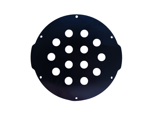 [101278] 4" Aluminum End Cap with 14X M10 Hole