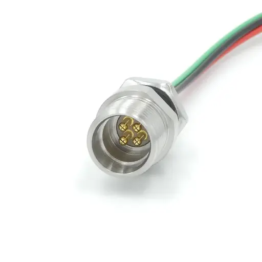 [100319] Cobalt Series Bulkhead Connector - 4-pin